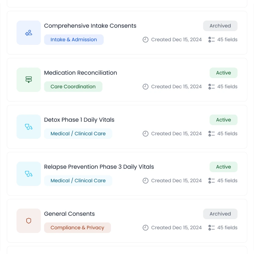 Form, Field and Workflow Builder