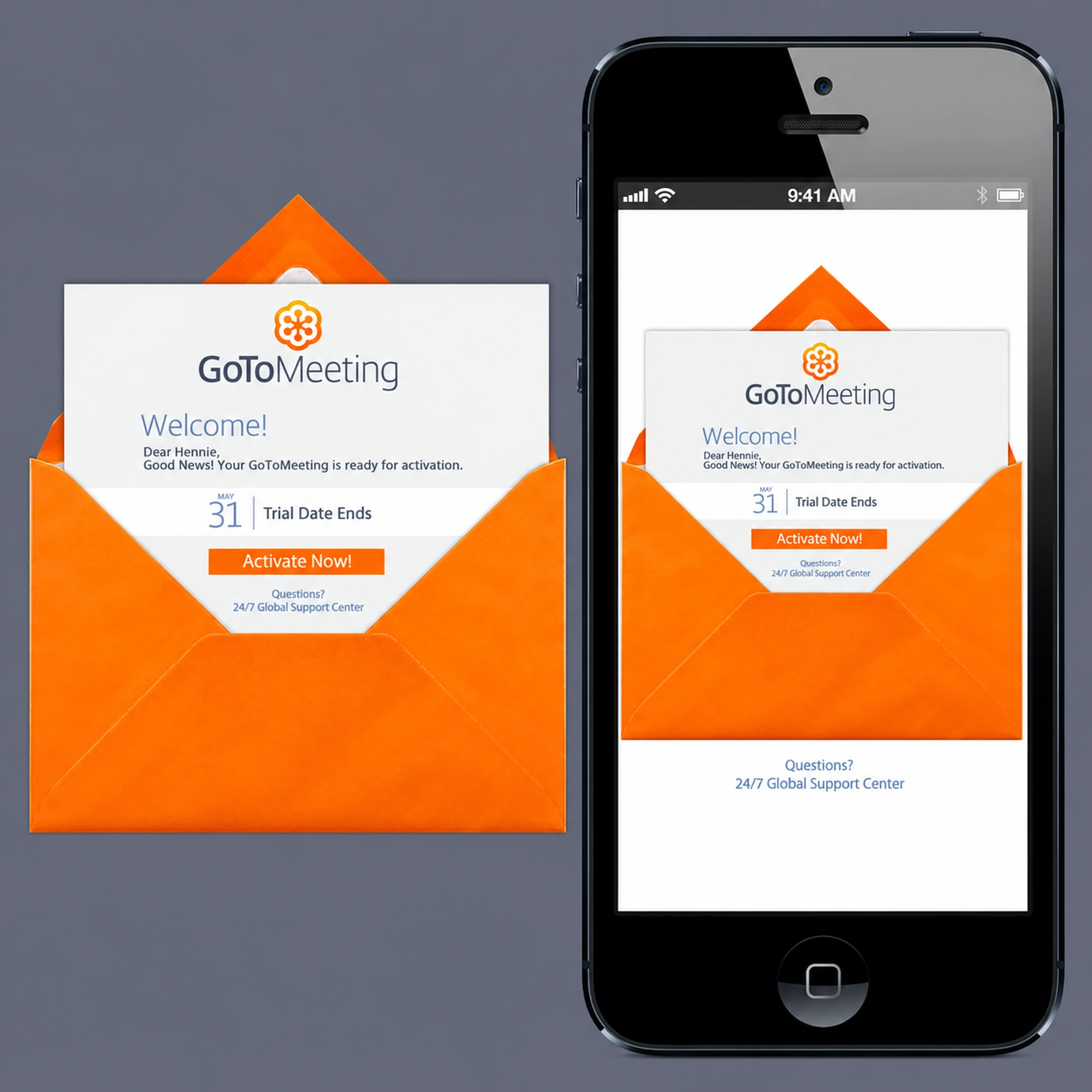 GoToMeeting: Invites