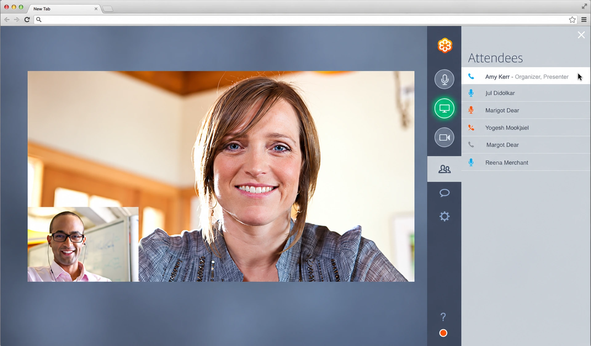 GoToMeeting: In-Session, Attendees