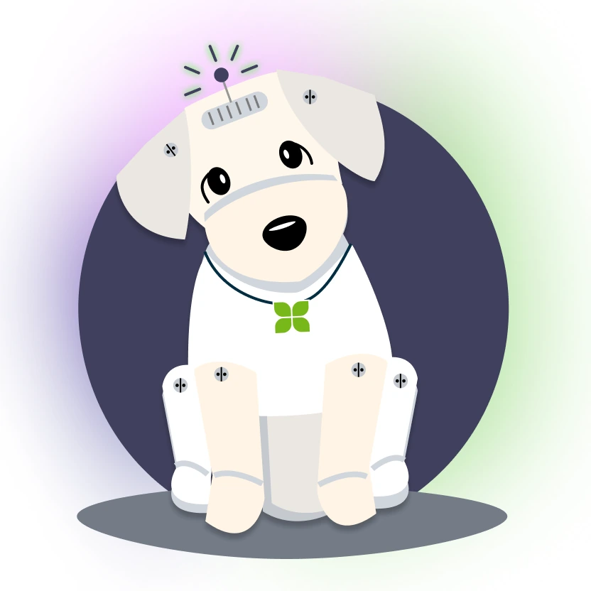 KEENLY, the Therapy Dog