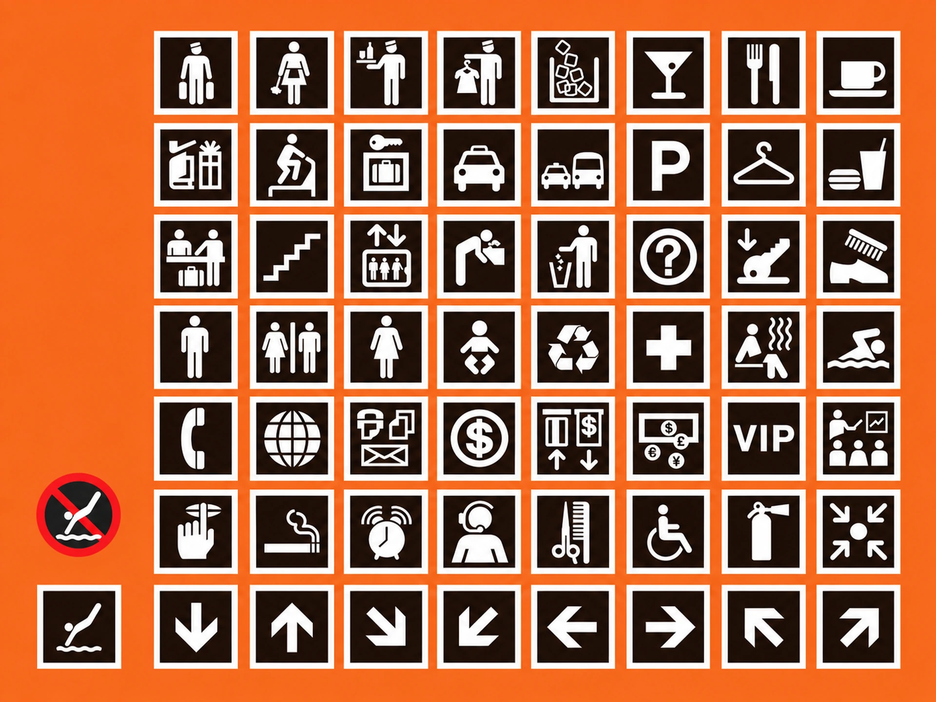 Environmental signage: icon development
