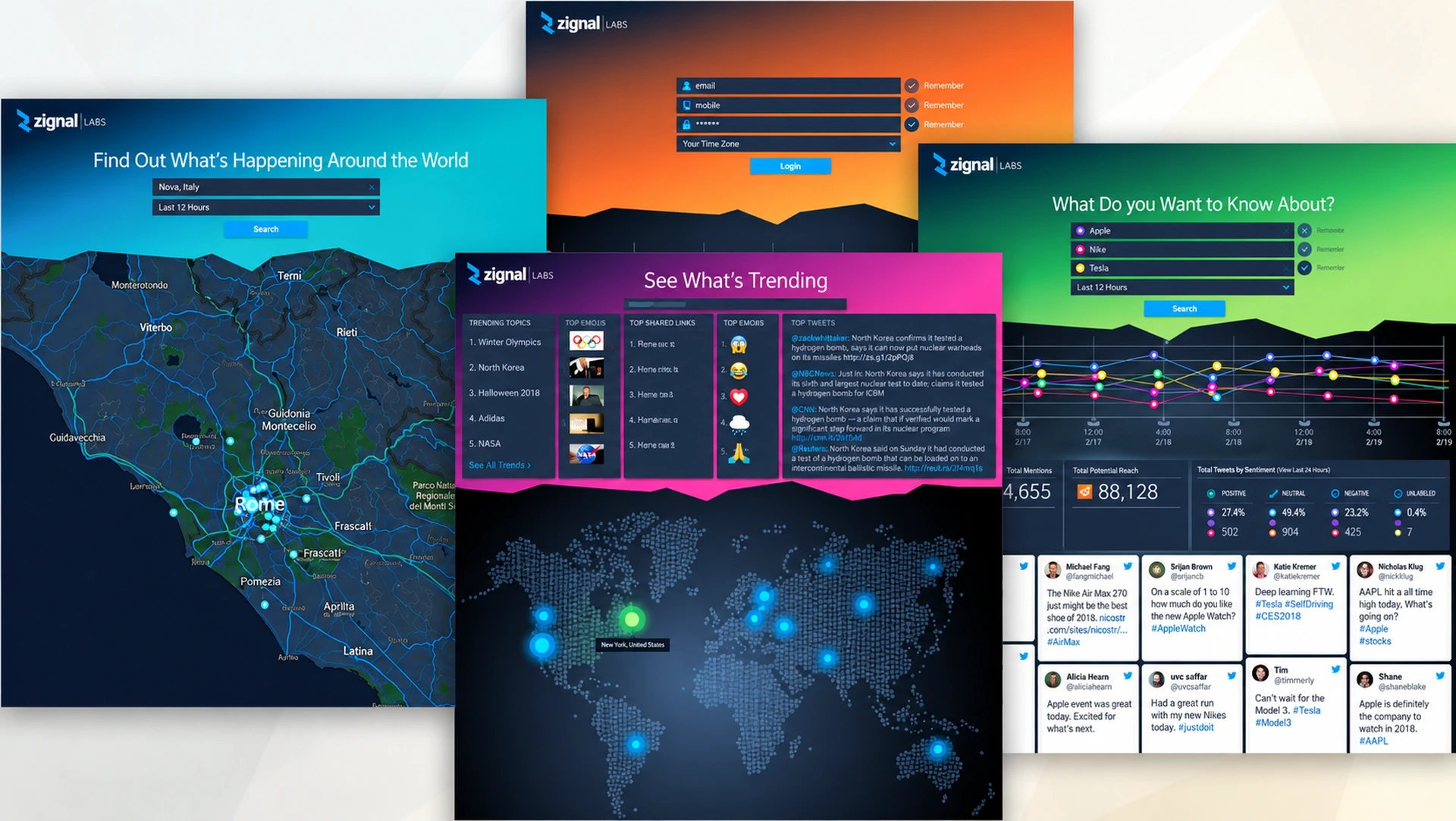 Zignal's next generation products